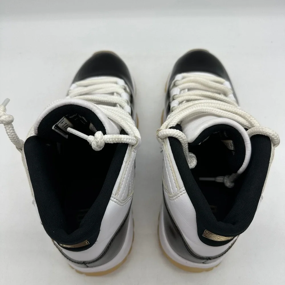 Nike CT8012-170 Mens Size 7.5 Air Jordan 11 Retro Gratitude DMP Gold Sneakers